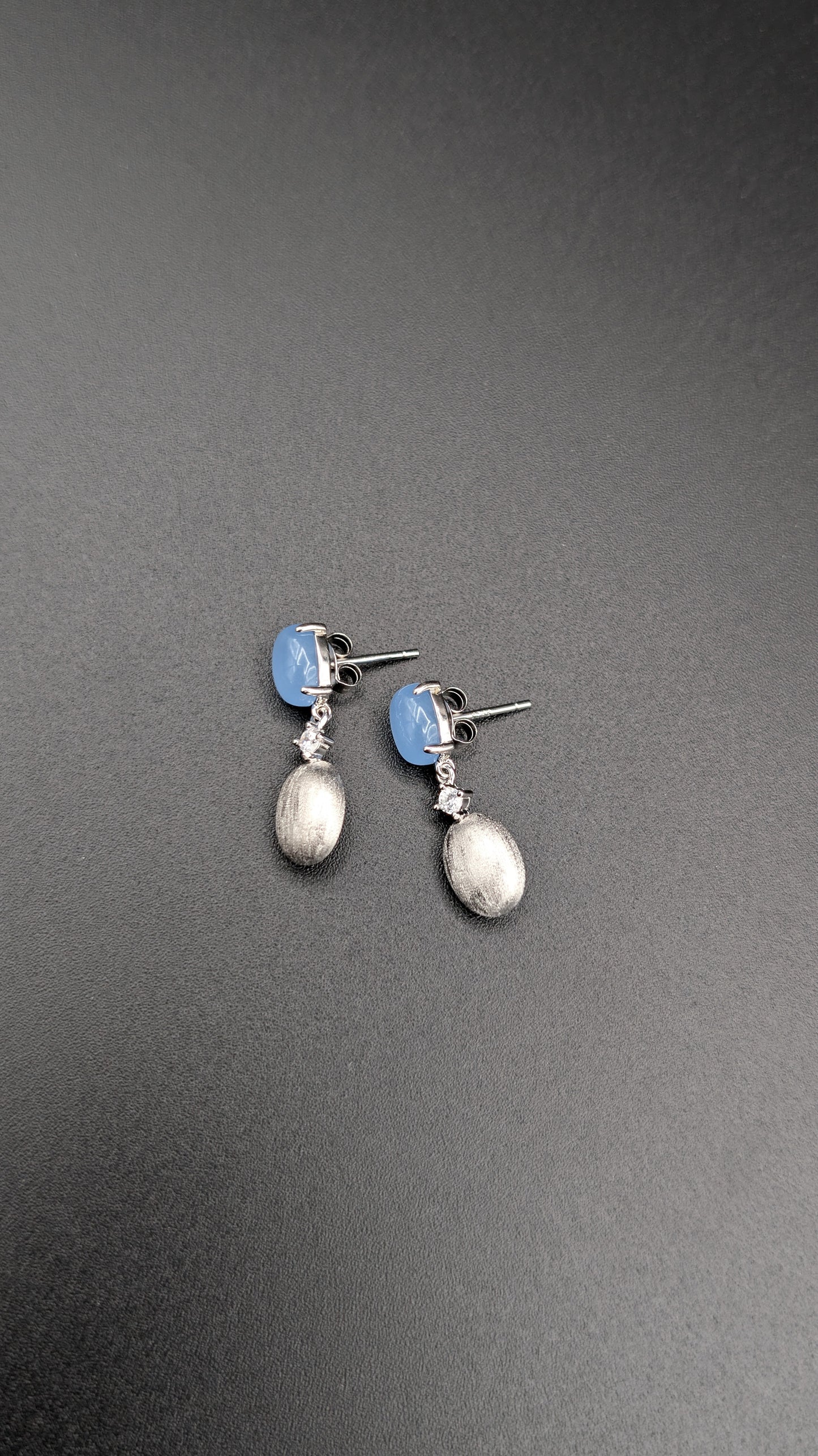 Serene Blue Drop Earrings